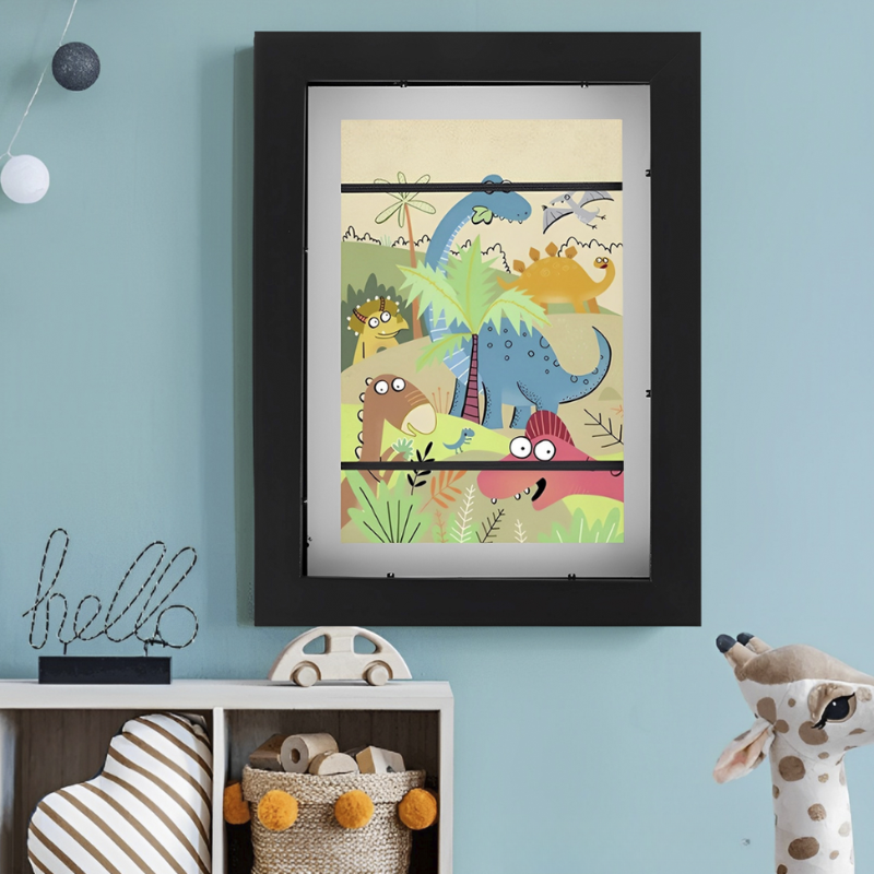 Kids Magnetic Art Display Frame
