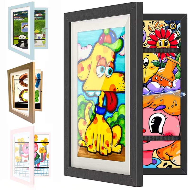 Kids Magnetic Art Display Frame