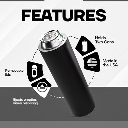 Double Tactical Reload Can Holder