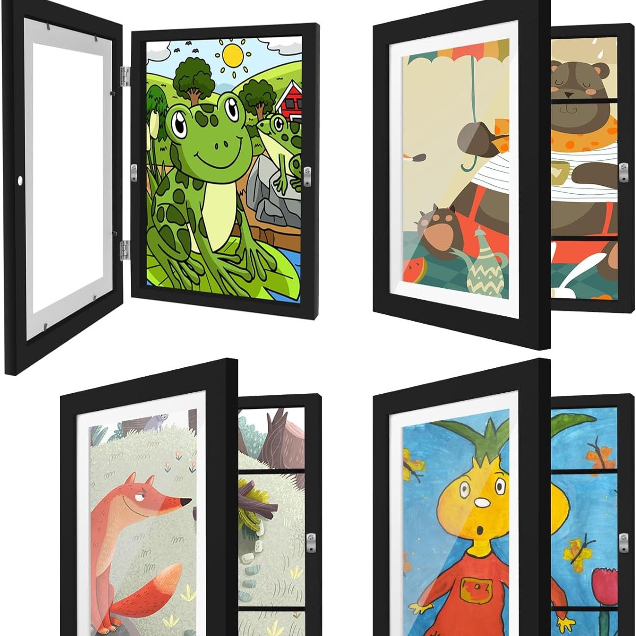 Kids Magnetic Art Display Frame