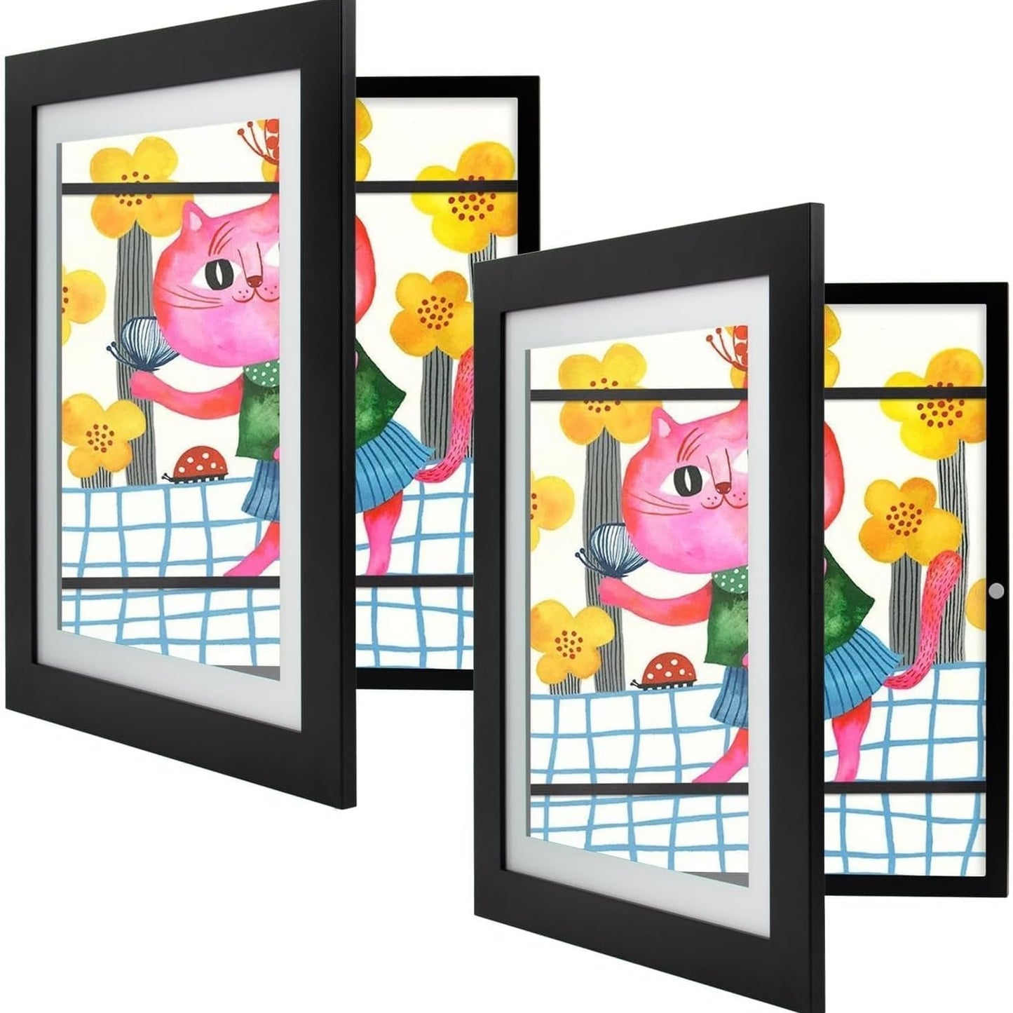 Kids Magnetic Art Display Frame