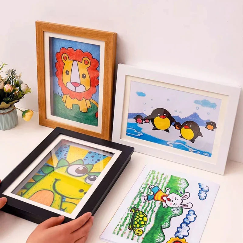 Kids Magnetic Art Display Frame